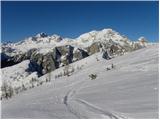 Planina Zajavornik - Debeli vrh nad Lipanco